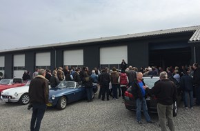 Besøg af MG Car Club | Automekaniker i Rudkøbing | Kontakt os!